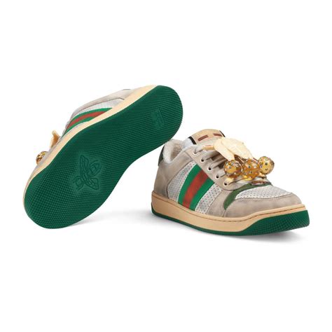 gucci cherry trainers|Gucci women's tennis trainers.